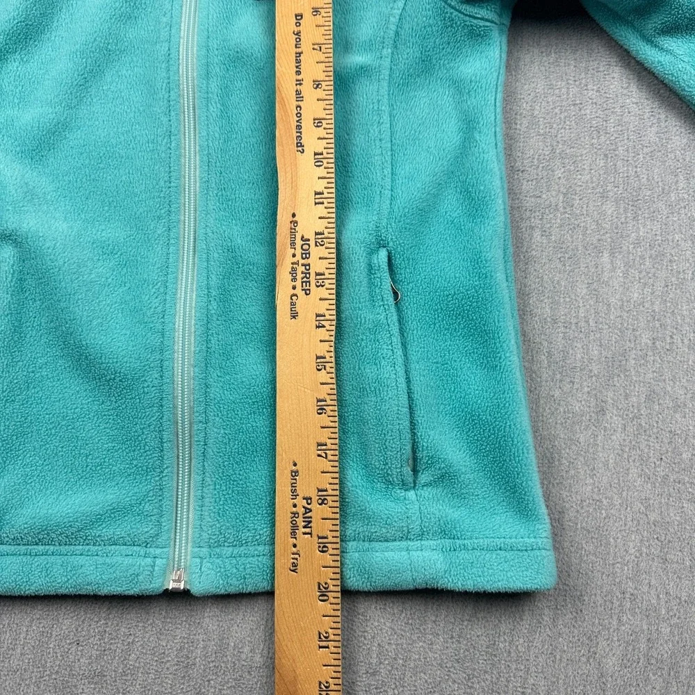 Columbia Jacket Girls Medium 10/12 Blue Benton Springs Fleece Full‎ Zip Kids